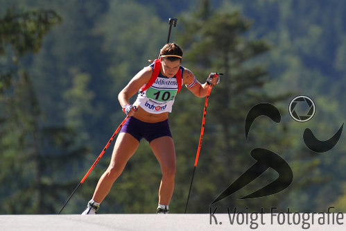 12.09.2015, xkvx, Wintersport, Deutsche Meisterschaft Biathlon 2015, v.l. Jori Moerkve (Norwegen)
