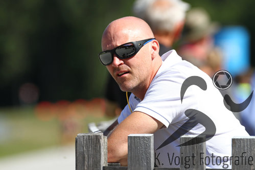 12.09.2015, xkvx, Wintersport, Deutsche Meisterschaft Biathlon 2015, v.l. Peter Sendel