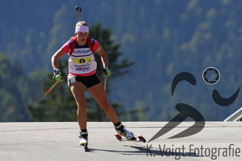 12.09.2015, xkvx, Wintersport, Deutsche Meisterschaft Biathlon 2015, v.l. Stephanie Jesse (WSV Clausthal-Zellerfeld)