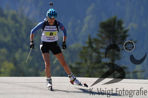 12.09.2015, xkvx, Wintersport, Deutsche Meisterschaft Biathlon 2015, v.l. Vanessa Voigt (WSV Rotterode)