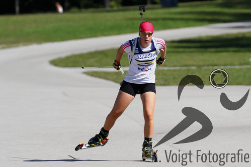 12.09.2015, xkvx, Wintersport, Deutsche Meisterschaft Biathlon 2015, v.l. Anna Neuner (SC Wallgau)