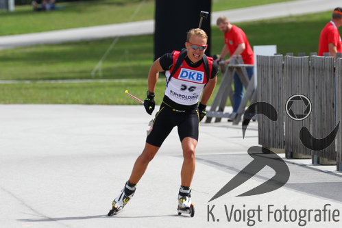 13.09.2015, xkvx, Wintersport, Deutsche Meisterschaft Biathlon 2015, v.l. Matthias Graf (SSV Wertach)