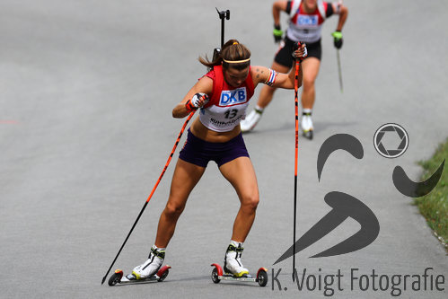 13.09.2015, xkvx, Wintersport, Deutsche Meisterschaft Biathlon 2015, v.l. Jori Moerkve (Norwegen)