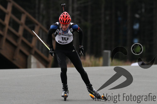 25.09.2015, xkvx, Wintersport, Lapua-Cup Biathlon, v.l. Tim Wolter (Luisentaler SV)