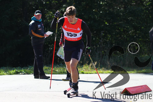 02.10.2015, xkvx, Wintersport, Biathlon Nordcup 2015, Speziallauf klassisch v.l. Tobias Heutling