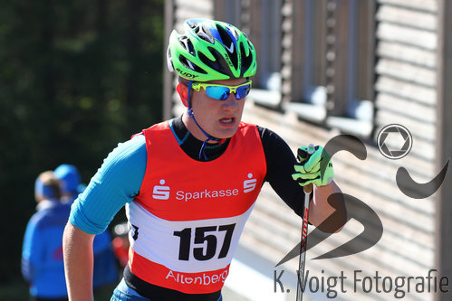 02.10.2015, xkvx, Wintersport, Biathlon Nordcup 2015, Speziallauf klassisch v.l. Tim Grotian