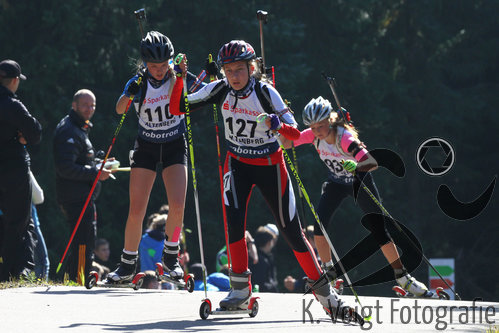 03.10.2015, xkvx, Wintersport, Biathlon Nordcup 2015, Einzel v.l. Jessica Schreiber