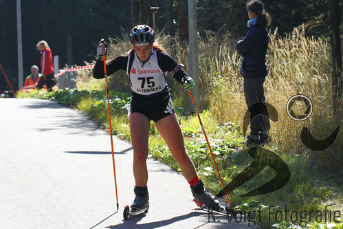 03.10.2015, xkvx, Wintersport, Biathlon Nordcup 2015, Einzel v.l. Alina Schmidt
