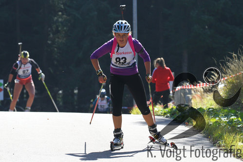 03.10.2015, xkvx, Wintersport, Biathlon Nordcup 2015, Einzel v.l. Marie Kast