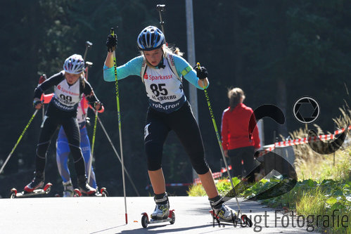 03.10.2015, xkvx, Wintersport, Biathlon Nordcup 2015, Einzel v.l. Franziska Pfnuer