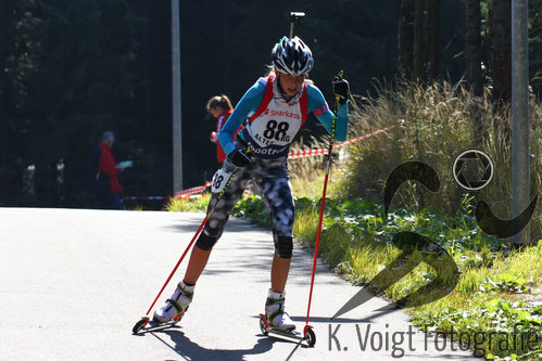 03.10.2015, xkvx, Wintersport, Biathlon Nordcup 2015, Einzel v.l. Sandra Zuerker