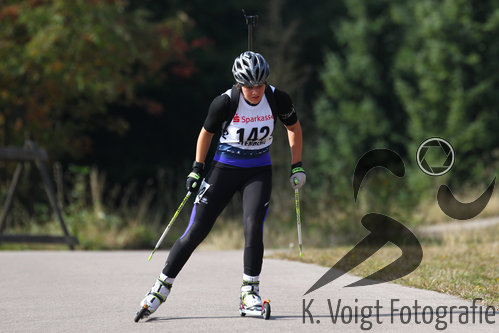 03.10.2015, xkvx, Wintersport, Biathlon Nordcup 2015, Einzel v.l. Celine Baumann