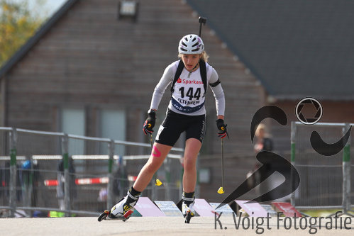 03.10.2015, xkvx, Wintersport, Biathlon Nordcup 2015, Einzel v.l. Kristin Pichler