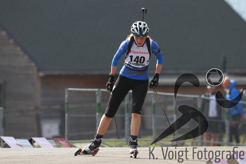 03.10.2015, xkvx, Wintersport, Biathlon Nordcup 2015, Einzel v.l. Anna Haslach