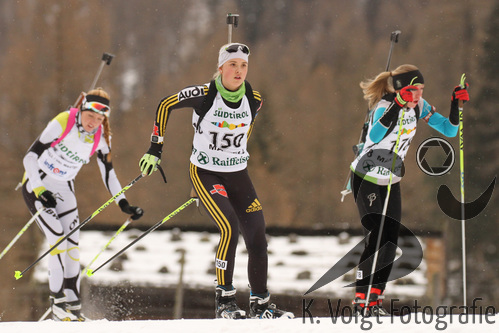 09.01.2015, xkvx, Wintersport, DSV Biathlon Deutschlandpokal Sprint v.l. ECKSTEIN Sina