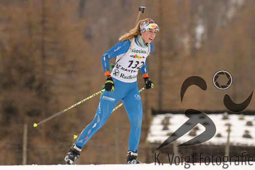 09.01.2015, xkvx, Wintersport, DSV Biathlon Deutschlandpokal Sprint v.l. LANG Sophie