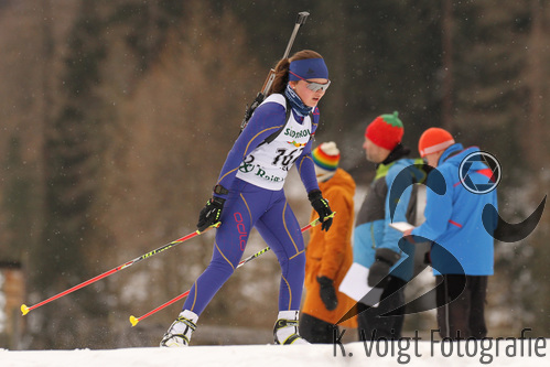 09.01.2015, xkvx, Wintersport, DSV Biathlon Deutschlandpokal Sprint v.l. HORN Corinna