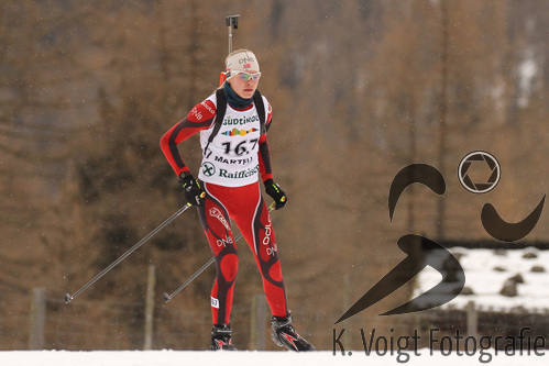 09.01.2015, xkvx, Wintersport, DSV Biathlon Deutschlandpokal Sprint v.l. KRUEGER Carlotta Kim