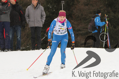 09.01.2015, xkvx, Wintersport, DSV Biathlon Deutschlandpokal Sprint v.l. SACHENBACHER Maria