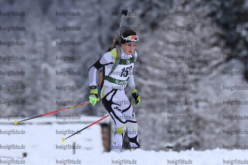 10.01.2015, xkvx, Wintersport, DSV Biathlon Deutschlandpokal Verfolgung v.l. BRAUN Mareike