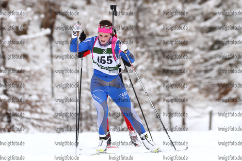 10.01.2015, xkvx, Wintersport, DSV Biathlon Deutschlandpokal Verfolgung v.l. VOGL Lara