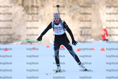 30.01.2015, xkvx, Wintersport, DSV Biathlon Deutschlandpokal Sprint v.l. OTT Valentina