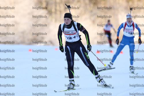 30.01.2015, xkvx, Wintersport, DSV Biathlon Deutschlandpokal Sprint v.l. BORN Anna Luisa