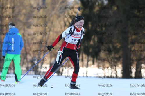 30.01.2015, xkvx, Wintersport, DSV Biathlon Deutschlandpokal Sprint v.l. HARTMANN Johanna