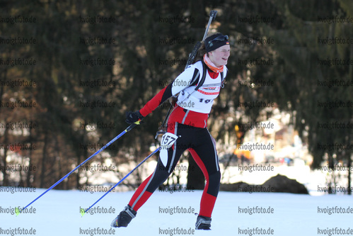 30.01.2015, xkvx, Wintersport, DSV Biathlon Deutschlandpokal Sprint v.l. HARTMANN Johanna