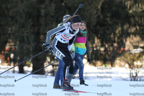 30.01.2015, xkvx, Wintersport, DSV Biathlon Deutschlandpokal Sprint v.l. ALRAUN Ines