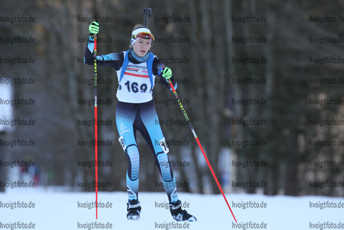30.01.2015, xkvx, Wintersport, DSV Biathlon Deutschlandpokal Sprint v.l. SCHWABENBAUER Katharina