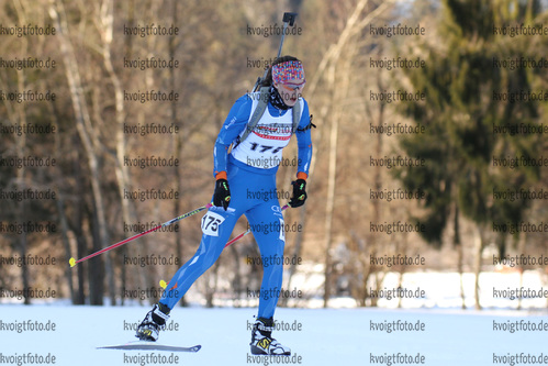 30.01.2015, xkvx, Wintersport, DSV Biathlon Deutschlandpokal Sprint v.l. RATHKE Alisa