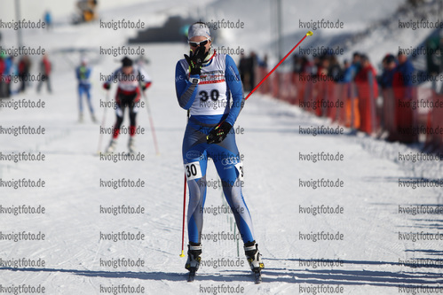 27.02.2016, xkvx, Wintersport, DSV Biathlon Deutschlandpokal Cross Sprint v.l. LEHNER Maren