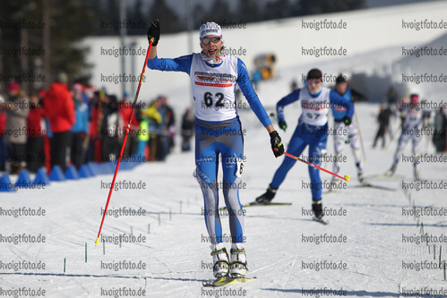 27.02.2016, xkvx, Wintersport, DSV Biathlon Deutschlandpokal Cross Sprint v.l. ZUERKER Sandra