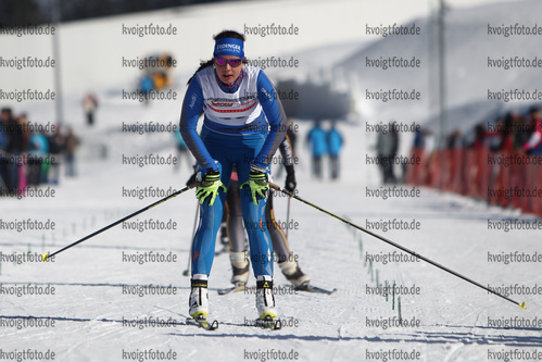 27.02.2016, xkvx, Wintersport, DSV Biathlon Deutschlandpokal Cross Sprint v.l. ARTINGER Linda