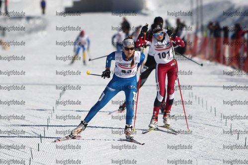 27.02.2016, xkvx, Wintersport, DSV Biathlon Deutschlandpokal Cross Sprint v.l. AIGNER Franziska