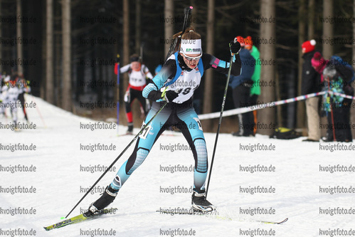 28.02.2016, xkvx, Wintersport, DSV Biathlon Deutschlandpokal Massenstart v.l. HEILMEIER Jana