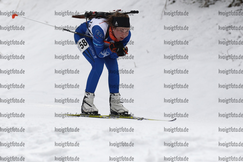 28.02.2016, xkvx, Wintersport, DSV Biathlon Deutschlandpokal Massenstart v.l. STIEHLER Paula