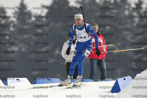 28.02.2016, xkvx, Wintersport, DSV Biathlon Deutschlandpokal Massenstart v.l. MISCHKE Elisa