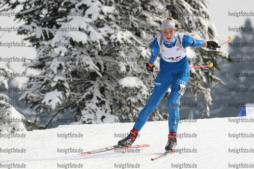 28.02.2016, xkvx, Wintersport, DSV Biathlon Deutschlandpokal Massenstart v.l. SPARK Lisa