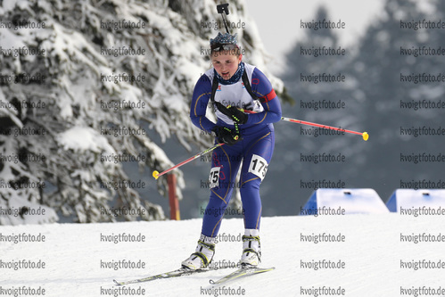 28.02.2016, xkvx, Wintersport, DSV Biathlon Deutschlandpokal Massenstart v.l. HORN Corinna