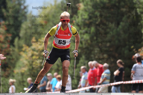 03.09.2016, xkvx, Wintersport, Deutsche Meisterschaft Biathlon 2016, Sprint v.l. BOEHM Daniel