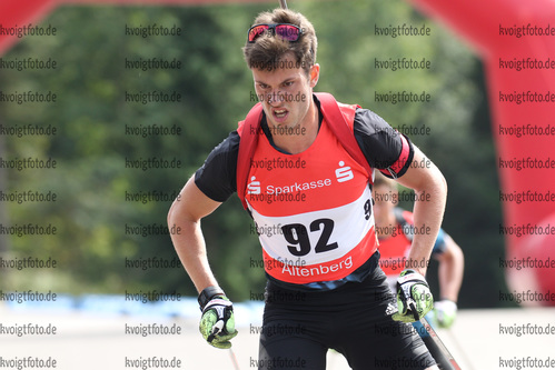 03.09.2016, xkvx, Wintersport, Deutsche Meisterschaft Biathlon 2016, Sprint v.l. DONNHAUSER Johannes