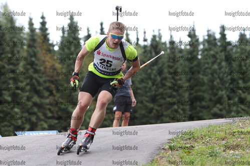 03.09.2016, xkvx, Wintersport, Deutsche Meisterschaft Biathlon 2016, Verfolgung v.l. LANGER Thierry