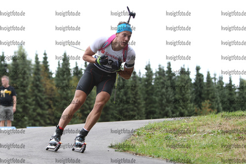 03.09.2016, xkvx, Wintersport, Deutsche Meisterschaft Biathlon 2016, Verfolgung v.l. HOLLANDT Florian