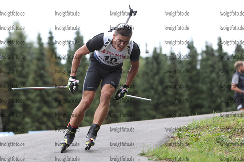 03.09.2016, xkvx, Wintersport, Deutsche Meisterschaft Biathlon 2016, Verfolgung v.l. HORN Philipp