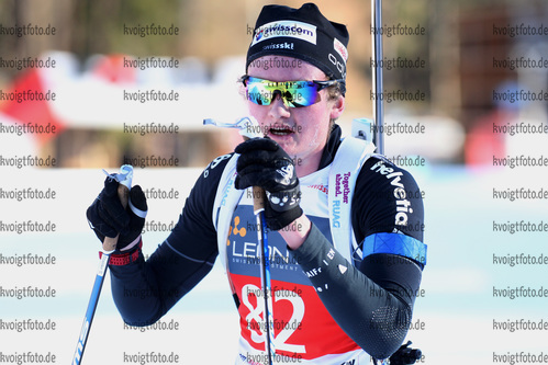 10.12.2016, xkvx, Wintersport, Biathlon IBU Junior Cup - Lenzerheide, Einzel v.l. STALDER Sebastian
