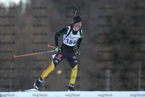 17.12.2016, xkvx, Wintersport, DSV Biathlon Deutschlandpokal Sprint v.l. HAMPE Tim