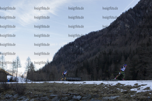 17.12.2016, xkvx, Wintersport, DSV Biathlon Deutschlandpokal Sprint v.l. HESS Pascal, REITER Dominic