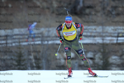 18.12.2016, xkvx, Wintersport, DSV Biathlon Deutschlandpokal Sprint v.l. REITER Dominic